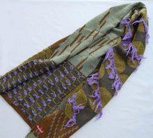 Scarf / Wool Cut Jacquard (45cm)