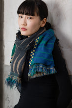 Scarf / Wool Mohikan (Multi-layer jacquard)