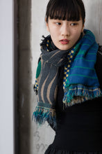 Scarf / Wool Mohikan (Multi-layer jacquard)