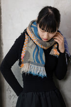 Scarf / Wool Mohikan (Multi-layer jacquard)