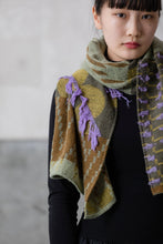 Scarf / Wool Cut Jacquard (45cm)