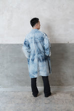 Denim Coat / Sazanami Marble Bleach