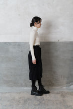 Denim Skirt / Sazanami Black