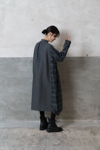 Jacquard Shirts Dress / KAKERA