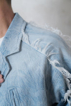 Denim Coat / Sazanami Marble Bleach