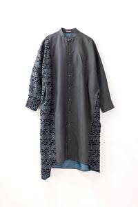 Jacquard Shirts Dress / KAKERA
