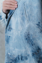 Denim Coat / Sazanami Marble Bleach