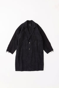 Denim Coat / Sazanami Black
