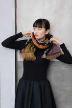 Scarf / Wool Mohikan (Multi-layer jacquard)