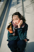 Scarf / Wool Mohikan (Multi-layer jacquard)