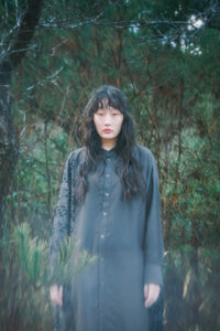 Jacquard Shirts Dress / KAKERA