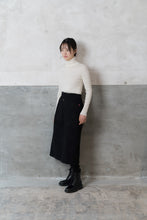 Denim Skirt / Sazanami Black