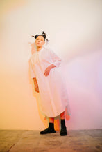 Shirt Dress / Pleats White
