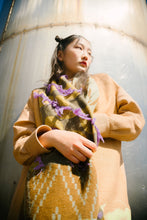 Scarf / Wool Cut Jacquard (45cm)