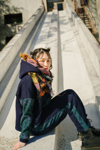 Scarf / Wool Mohikan (Multi-layer jacquard)