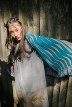 Scarf / Wool Mohikan (Multi-layer jacquard)