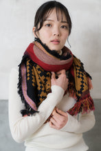 Scarf / Wool Mohikan (Multi-layer jacquard)