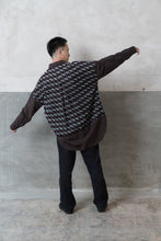 KIRAMEKI - Jacquard Flannel Shirts - Chocolate Brown / POLS
