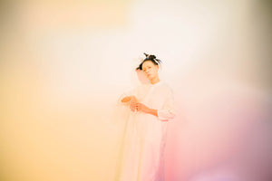 Shirt Dress / Pleats White