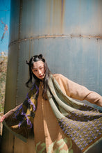 Scarf / Wool Cut Jacquard (45cm)