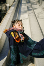 Scarf / Wool Mohikan (Multi-layer jacquard)