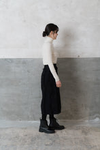 Denim Skirt / Sazanami Black