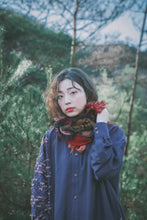 Scarf / Wool Mohikan (Multi-layer jacquard)