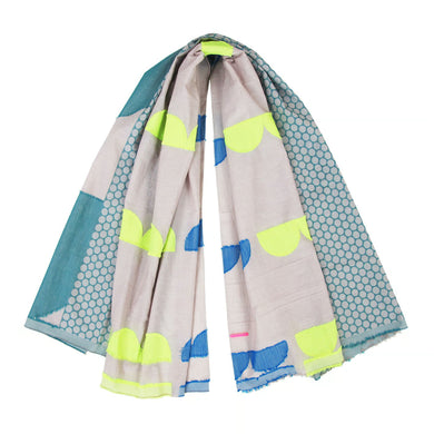 Scarf / Cotton Cut Jacquard