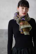 Scarf / Wool Cut Jacquard (45cm)