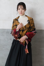Scarf / Wool Mohikan (Multi-layer jacquard)