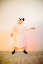 Shirt Dress / Pleats White