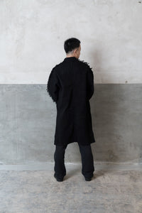 Denim Coat / Sazanami Black