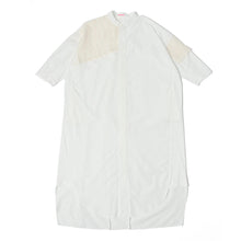 Shirt Dress / Pleats White