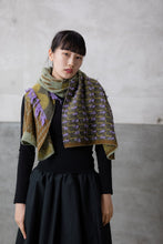 Scarf / Wool Cut Jacquard (45cm)