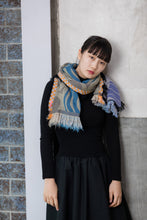 Scarf / Wool Mohikan (Multi-layer jacquard)