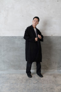 Denim Coat / Sazanami Black