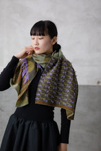 Scarf / Wool Cut Jacquard (45cm)