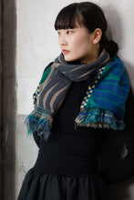 Scarf / Wool Mohikan (Multi-layer jacquard)
