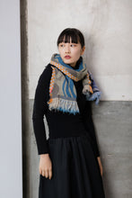 Scarf / Wool Mohikan (Multi-layer jacquard)