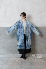 Denim Coat / Sazanami Marble Bleach