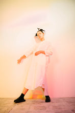 Shirt Dress / Pleats White