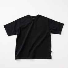 Loopwheel T-Shirt (Garment Washed) / Black
