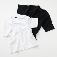 Loopwheel T-Shirt (Garment Washed) / Black