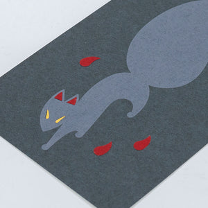 Postcard - Japanese Ghost / Bakekitsune (fox spirits)