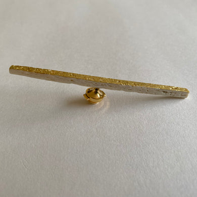 DEER HORN JEWELRY Gold Stick Brooch