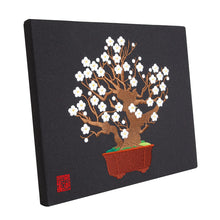 Interior Fabric Panel / "Haku-bai" (White Apricot Blossom)