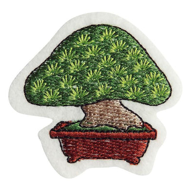 Embroidery patch ''Japanese white pine''