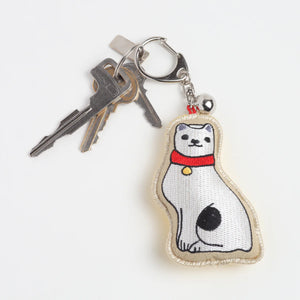 Keychain / Traveling Cat - Mariko