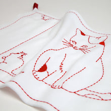 Dishcloth / Cat & Mouse