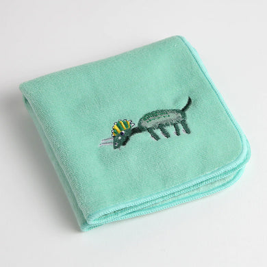 Handkerchief Towel / Triceratops